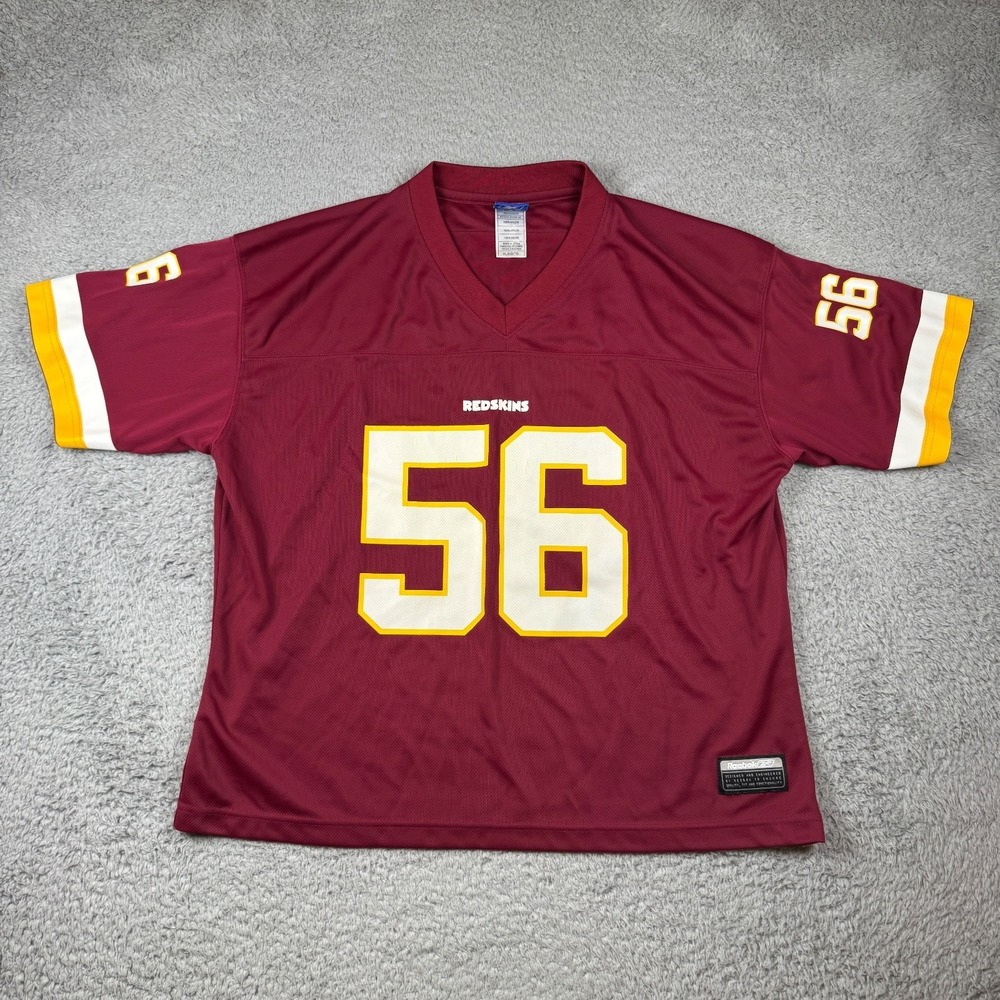 Lavar Arrington Washington Redskins Football Reebok Youth XL Jersey Commanders